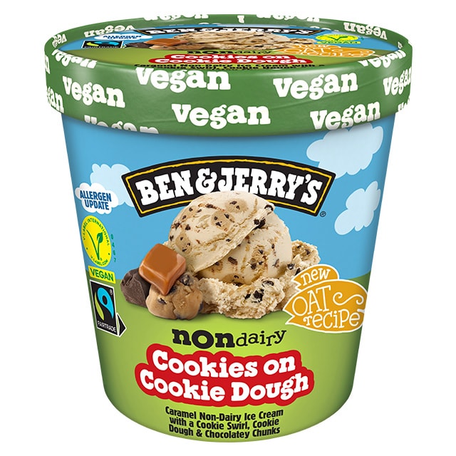 Ben & Jerry's Non Dairy Cookies on Cookie Dough 465ml - 